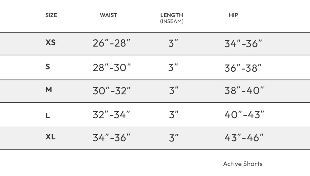 Size Guide