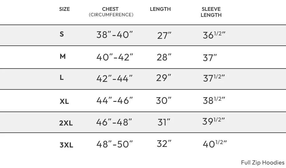 Size Guide