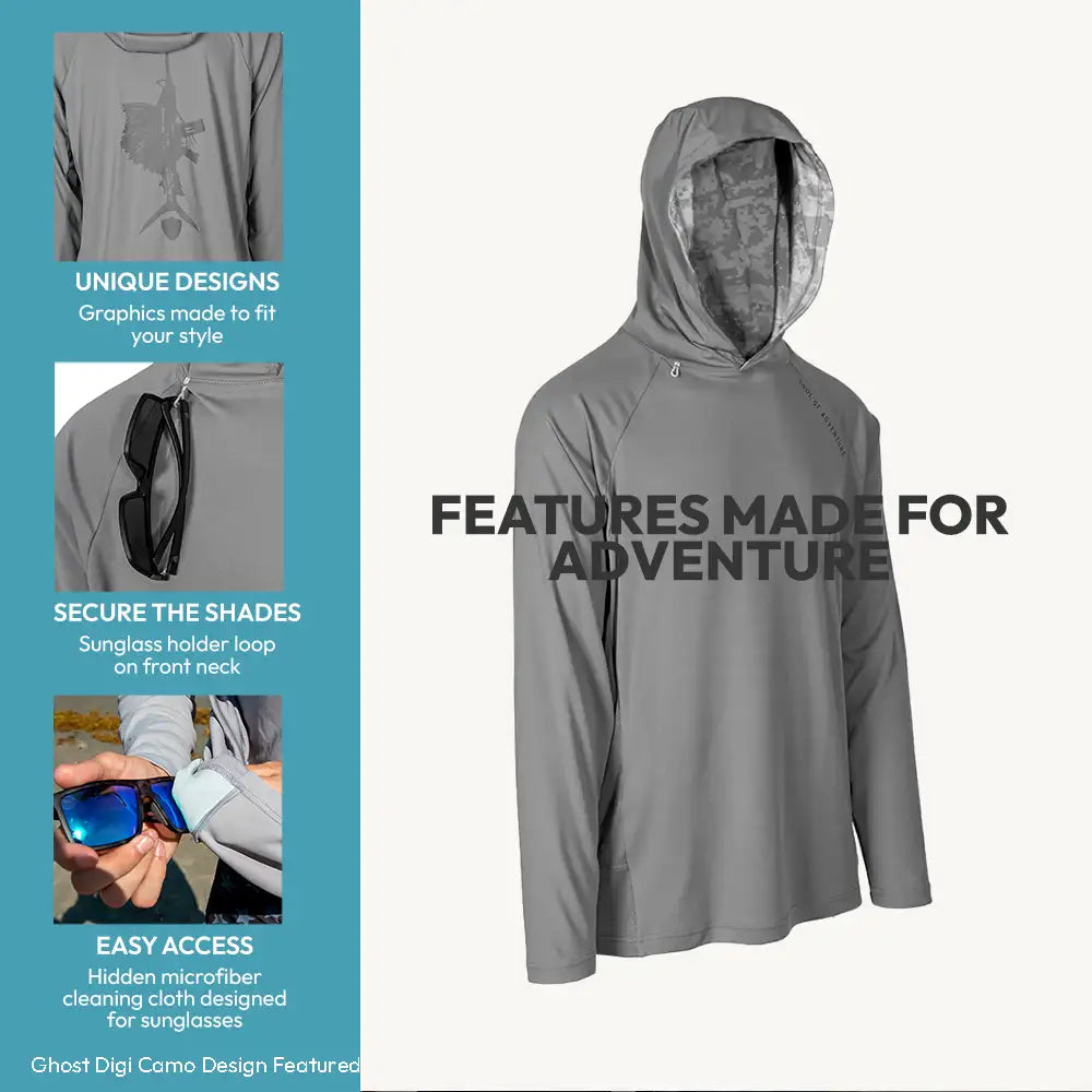 Hooded Performance Long Sleeve Shirt