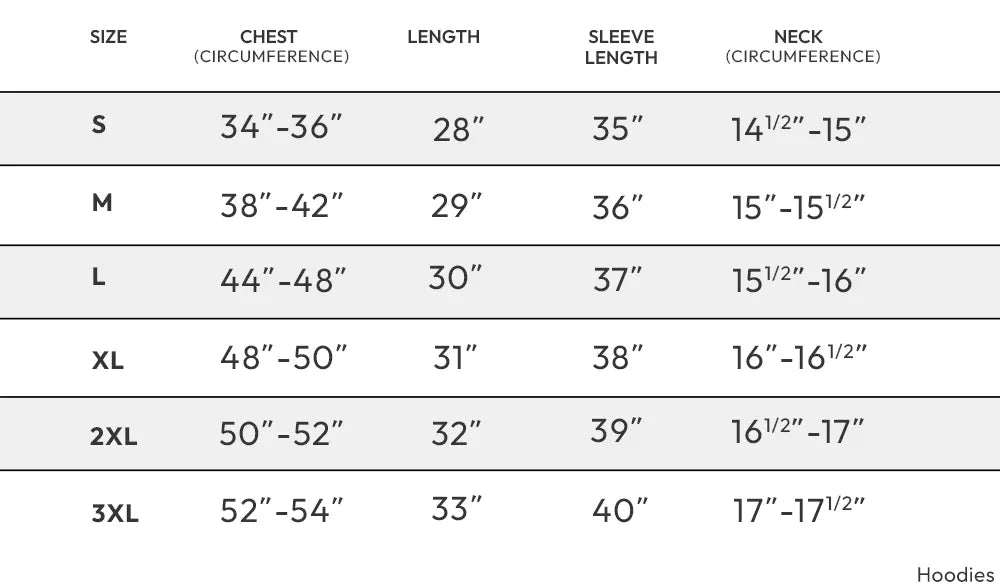 Size Guide