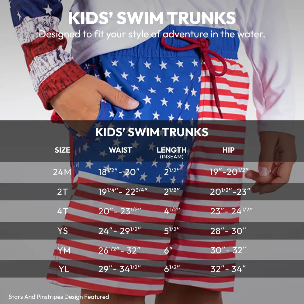 Kid's Swim Trunks