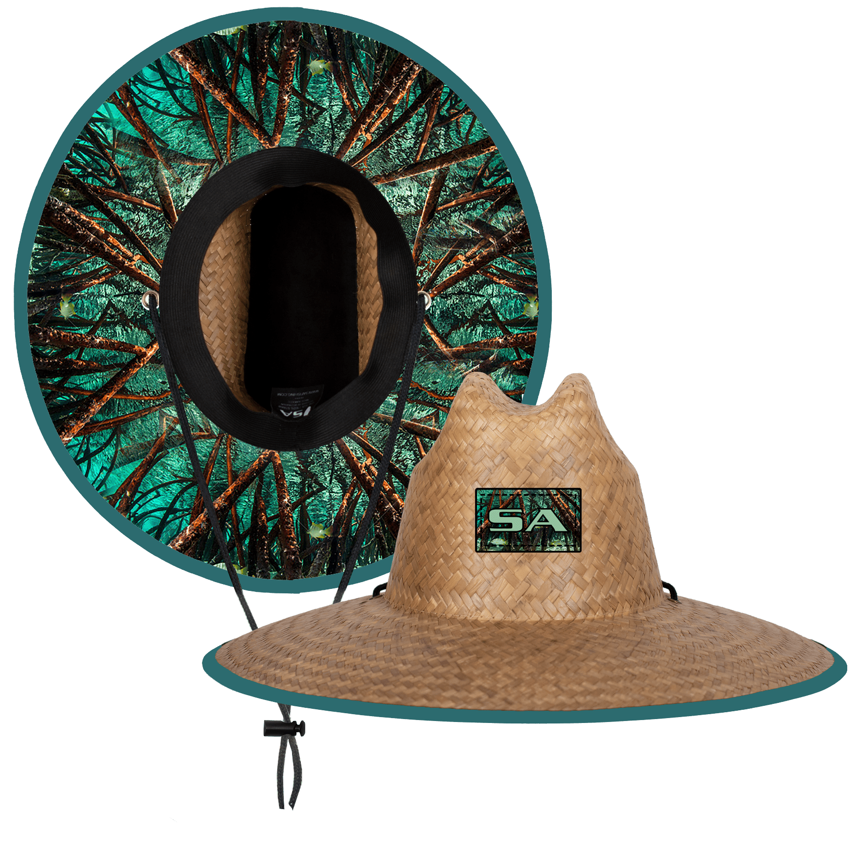 Palms Straw Hat|SA-30649-TU