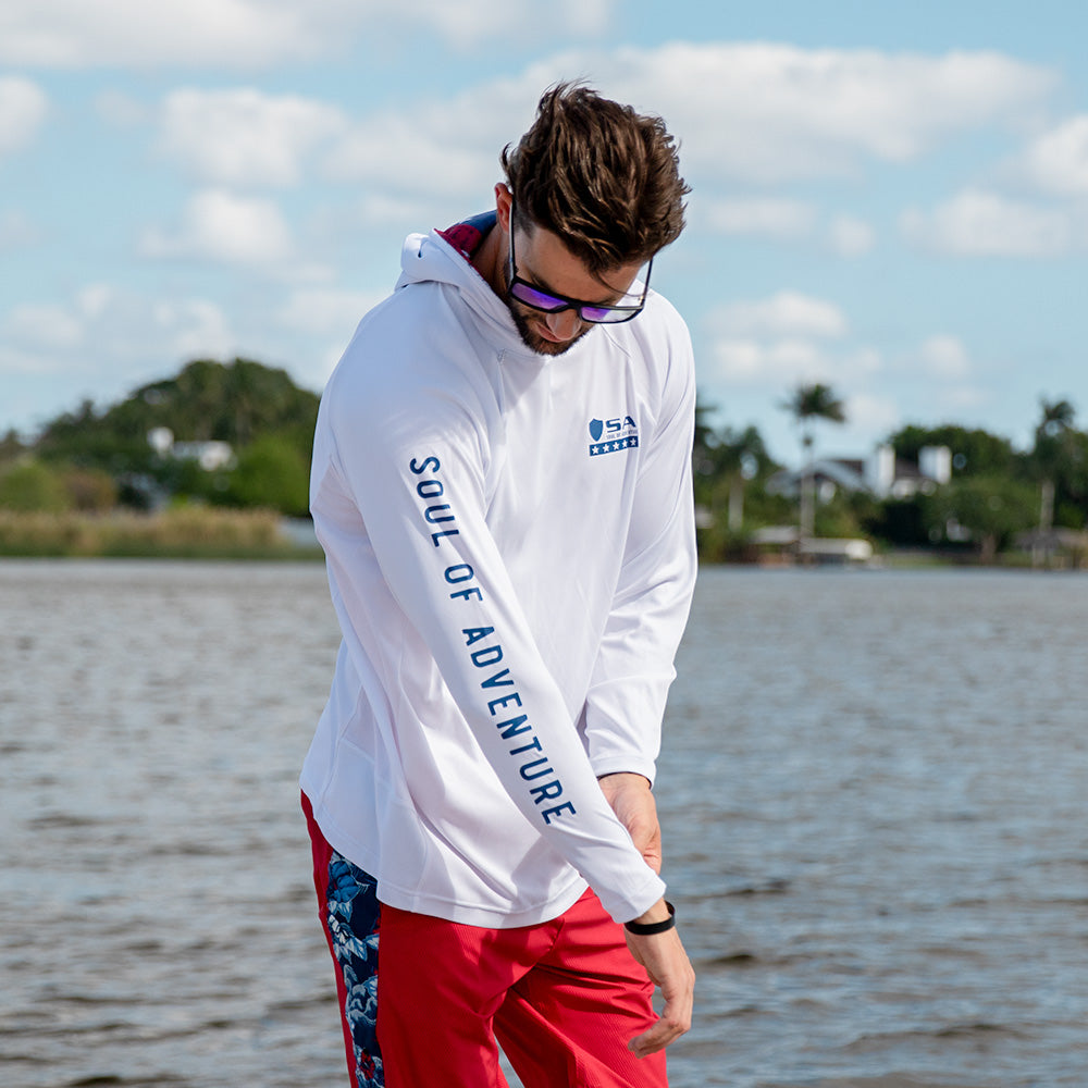 Hooded Performance Long Sleeve|SA-20569N