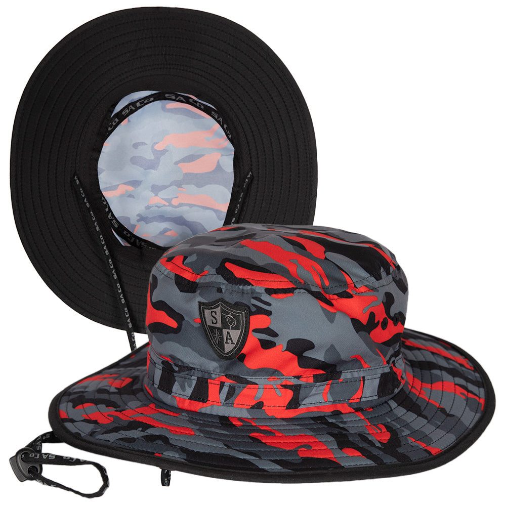 Bucket Hat  Fire Blackout Military Camo