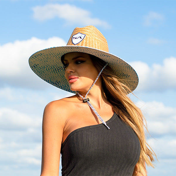 Palms Under Brim Straw Hat|SA-30571-TU