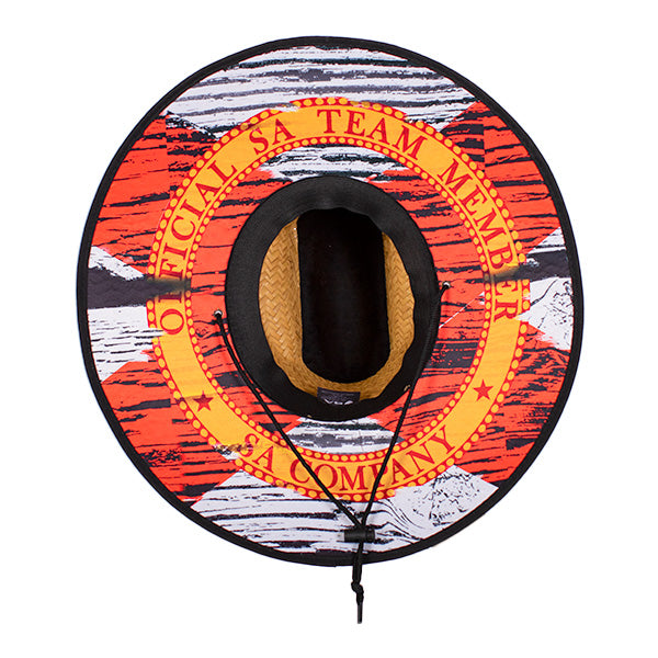 Palms Under Brim Straw Hat|SA-30577-TU
