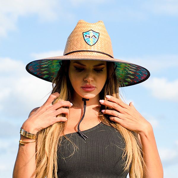 Palms Straw Hat|SA-30580-TU