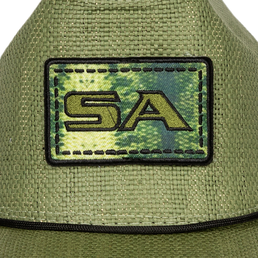 SA Company Keys Under Brim Straw Hat | Bass | Olive