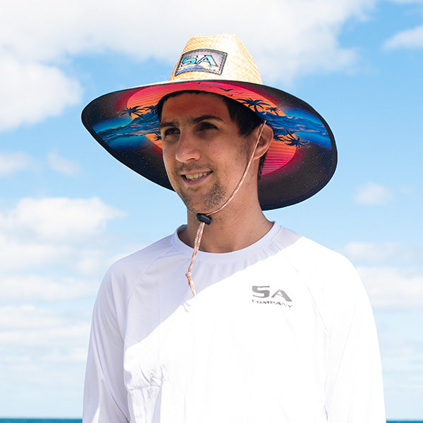 Palms Straw Hat|SA-30654-TU