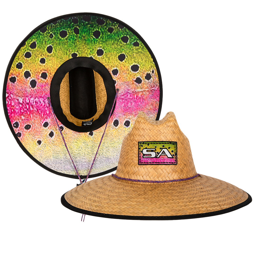 Palms Under Brim Straw Hat|SA-30655-TU