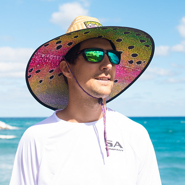 Palms Under Brim Straw Hat|SA-30655-TU