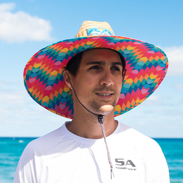 Palms Under Brim Straw Hat|SA-30658-TU