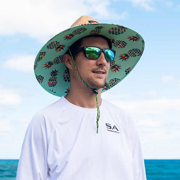 Palms Under Brim Straw Hat|SA-30660-TU