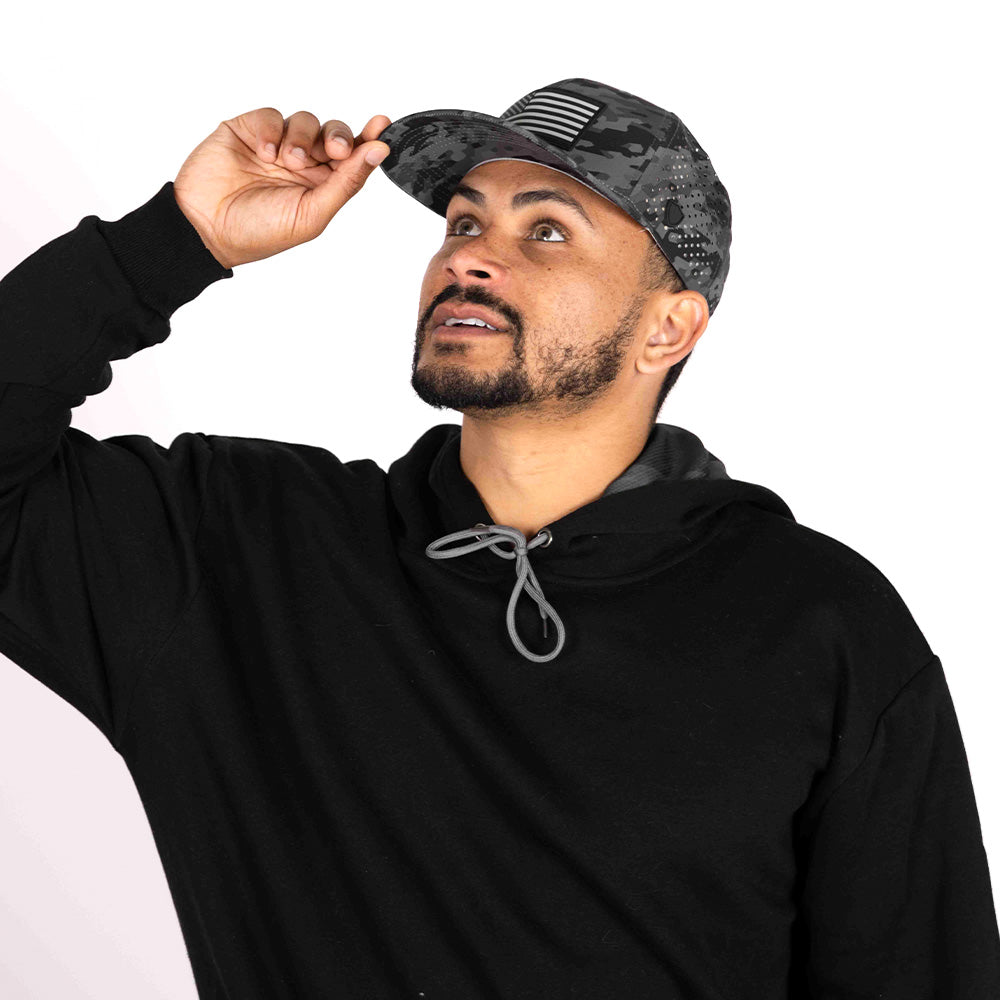 Performance Snapback|SA-30779-BLK
