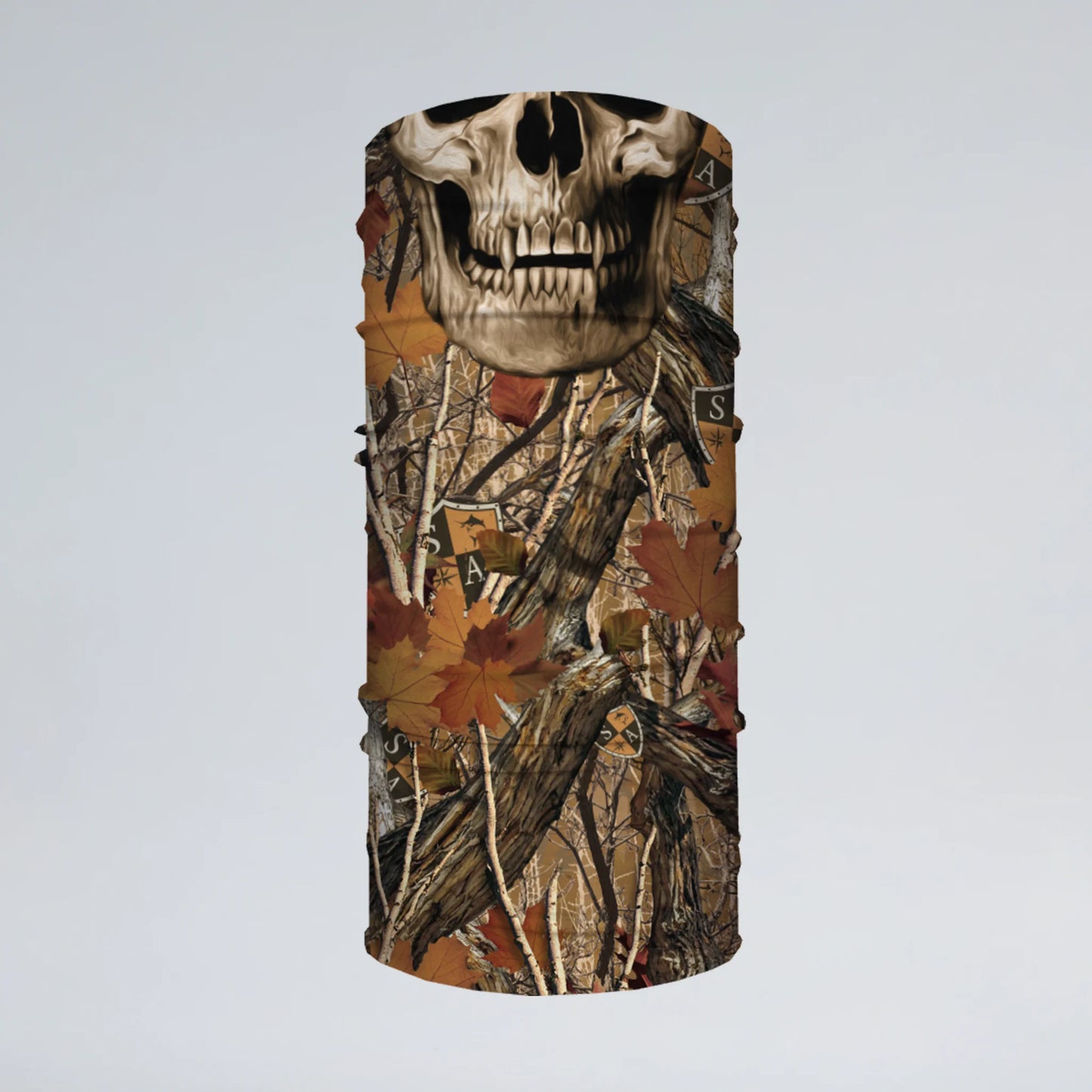 Neck Gaiter | Forest Camo Skull