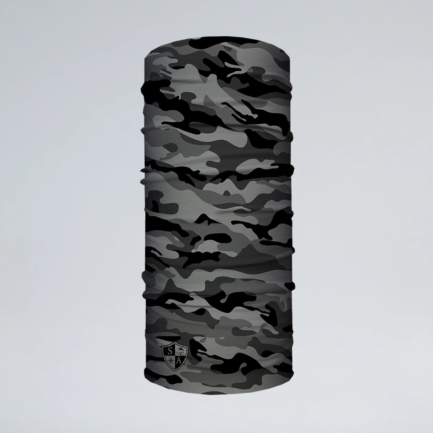 Neck Gaiter | Grey Military Camo