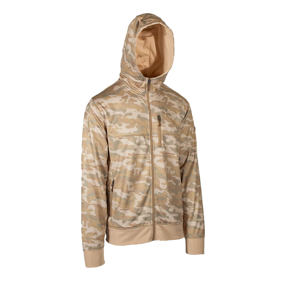 SA Company Full Zip Performance Hoodie | Desert Military Camo | Size XL
