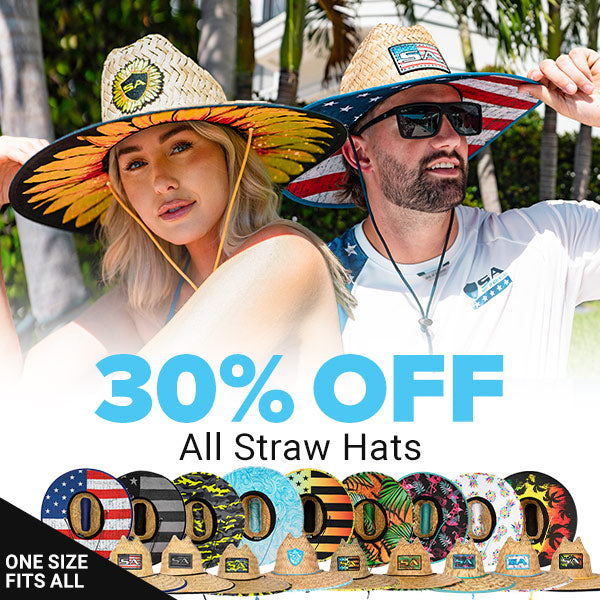 50% Off Straw Hats - Shop Now at SA Fishing