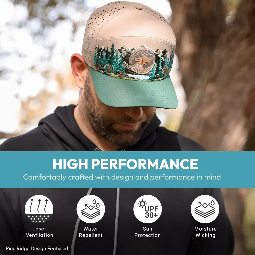 Performance Snapback|SA-30760-PINE-RIDGE