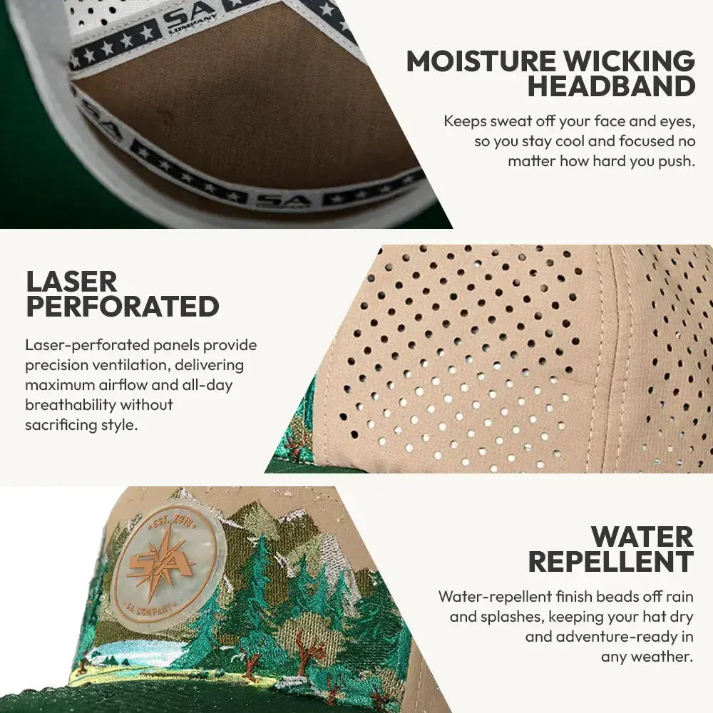 Performance Snapback|SA-30760-PINE-RIDGE