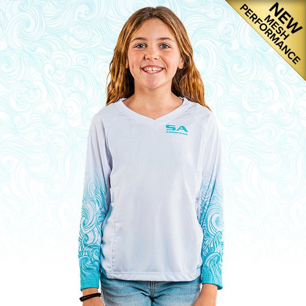 Girl's Performance Long Sleeve Shirt - Soul of Adventure