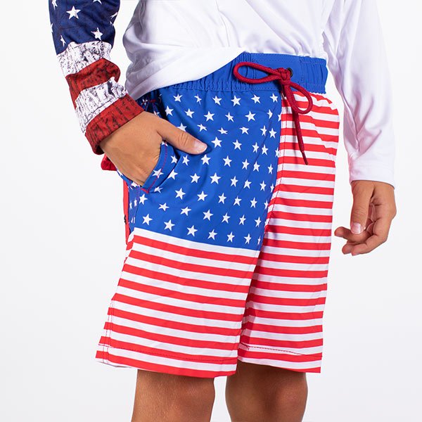 Kid's Swim Trunks - Soul of Adventure