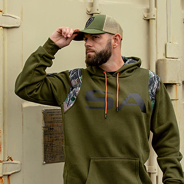 SA Company Honor Lined Hoodie | Forest Dregs | | Size Medium