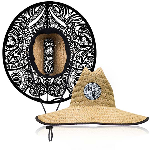 Limited Edition Keys Under Brim Straw Hat