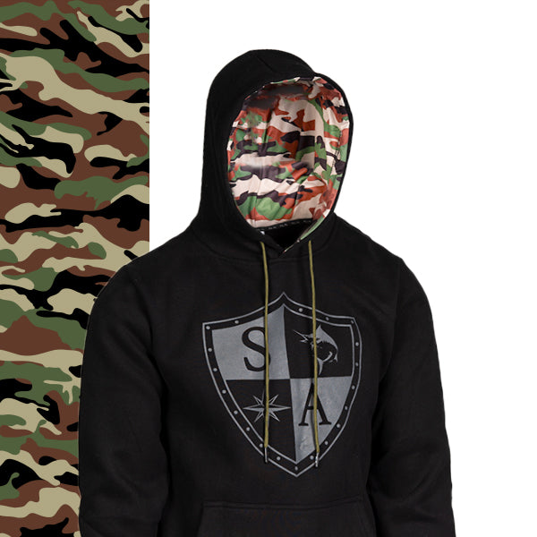 Classic Lined Hoodie | Basic Military Camo 2XL
