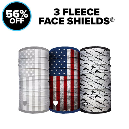 Fleece Face Shield® 3 Pack