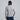 Man wearing the grey Jax Beach Quarter Zip UV Long Sleeve, back view