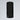 Black microfiber neck gaiter on a light gray background