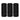 Fleece Neck Gaiter | 3 PACK | Black