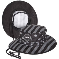 Blackout American Flag