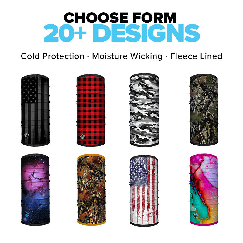 BUY 1 FLEECE FACE SHIELD ® PICK 3 FREE | + FREE GIFT