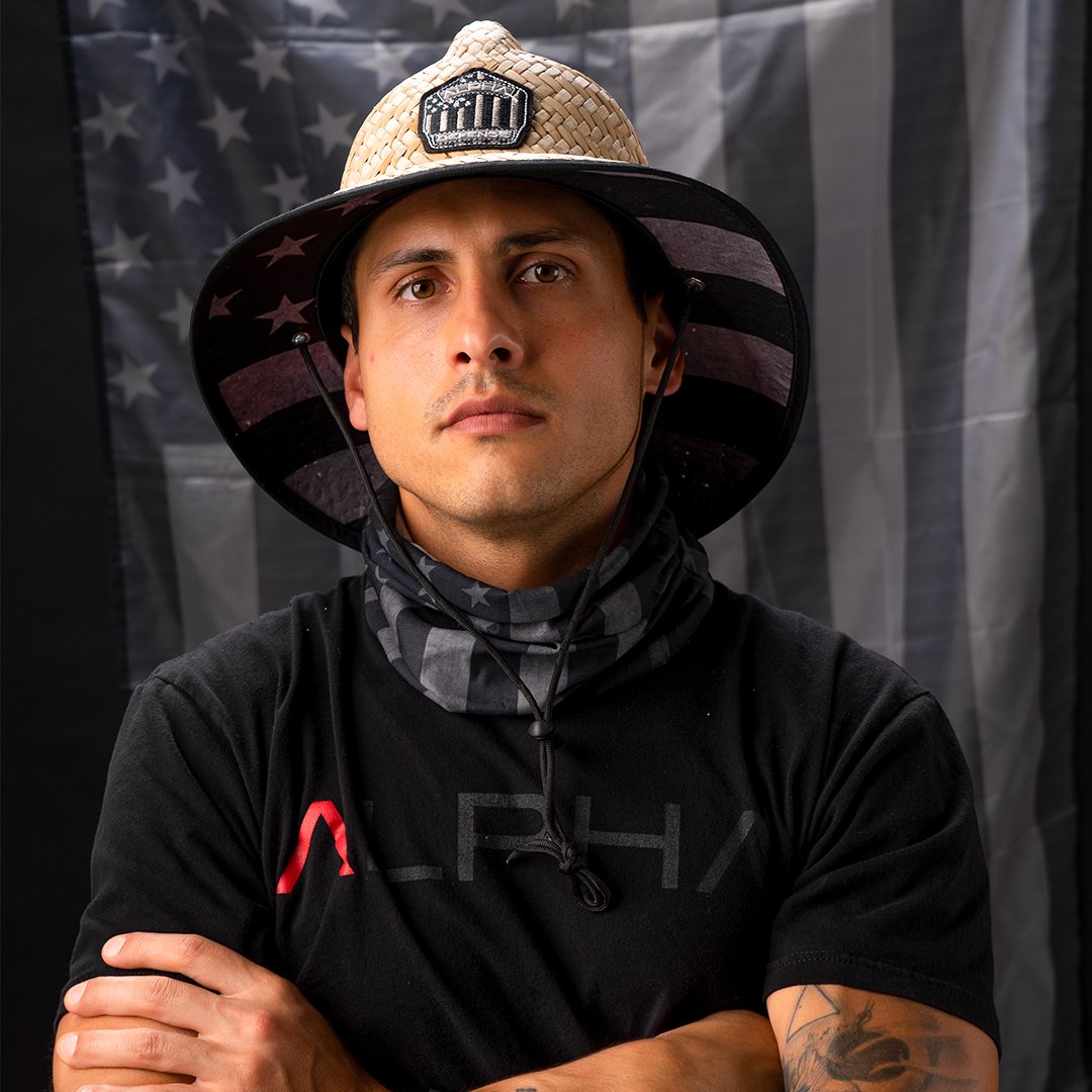 Ladder Straw Hat|DA-F30078
