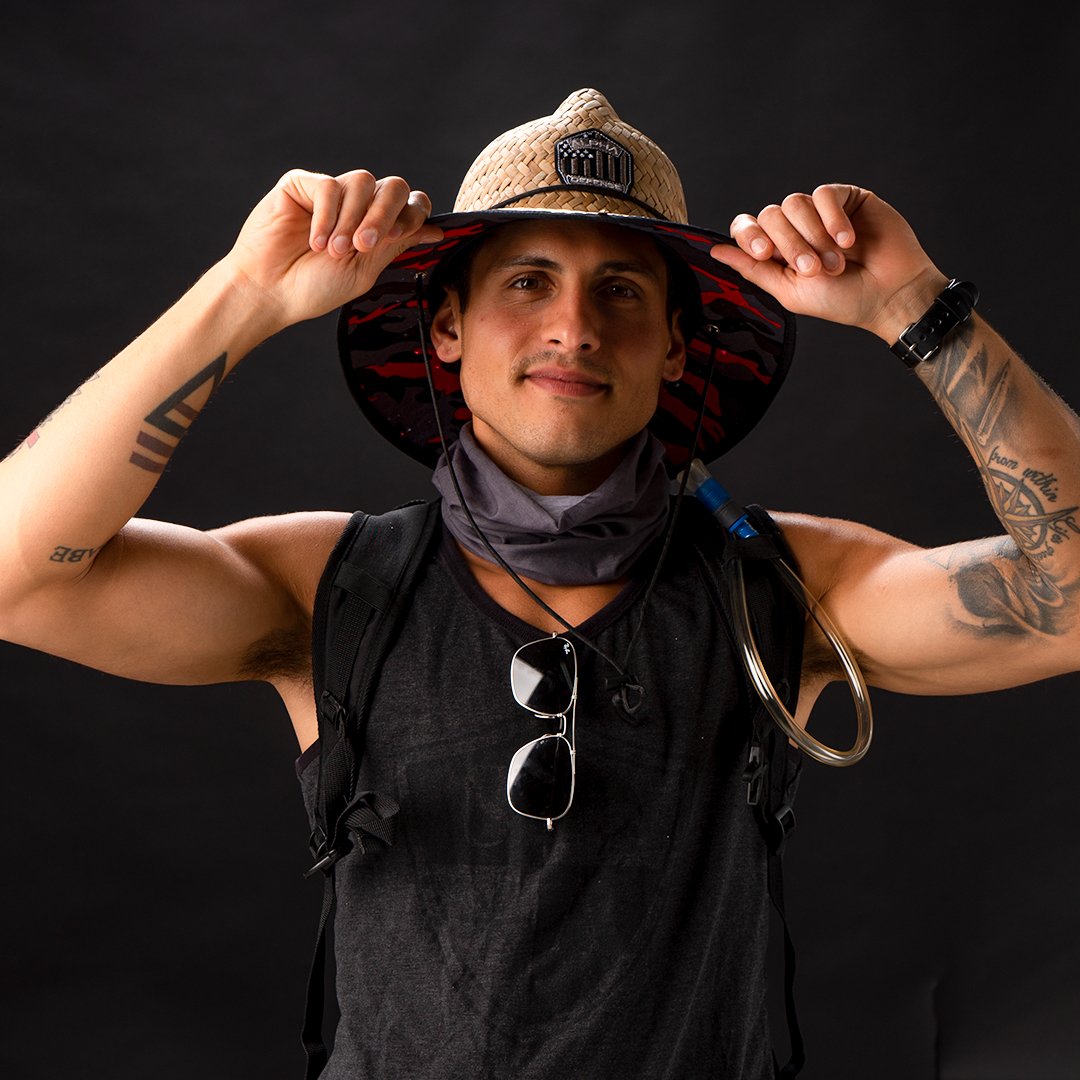 Ladder Straw Hat|DA-F30081