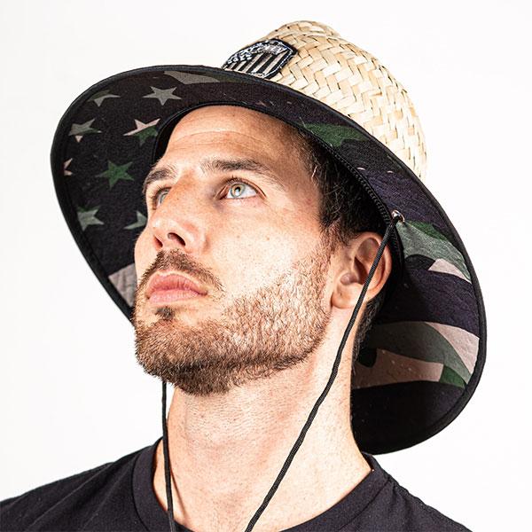 Ladder Straw Hat|DA-F30082
