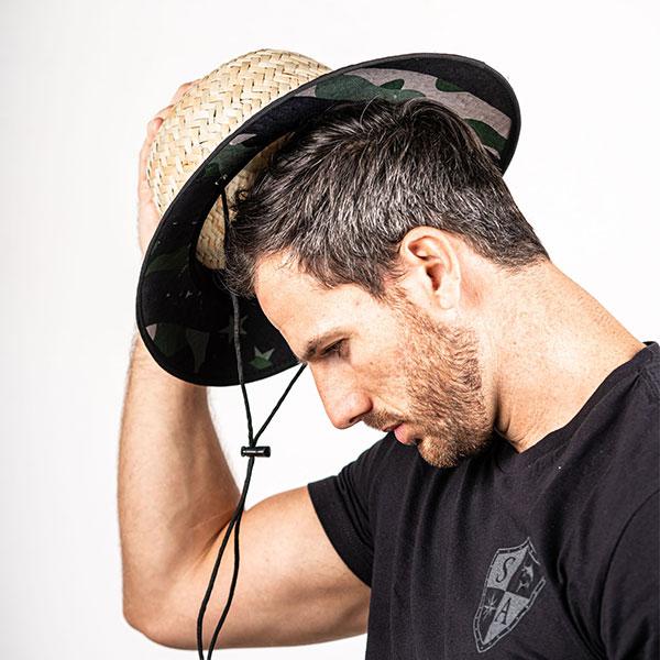 Ladder Straw Hat|DA-F30082