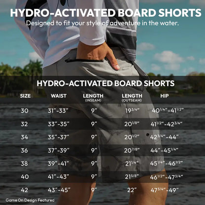Hydro-Activated Board Shorts