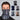 Five neck gaiters in grey flag, navy, grey and hunting camo designs on a light gray background