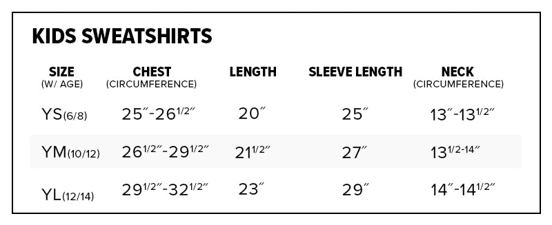Size Guide