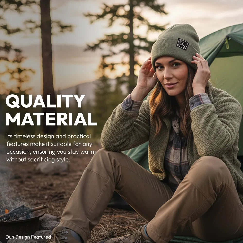 Fintech Circular Knit Beanie