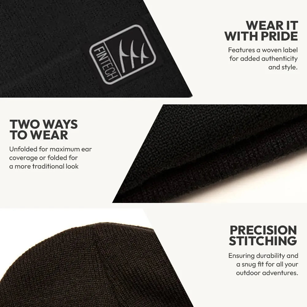Fintech Circular Knit Beanie