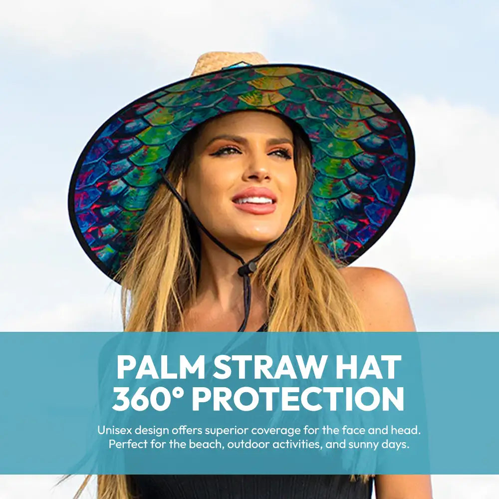 Palms Straw Hat|SA-30571-TU