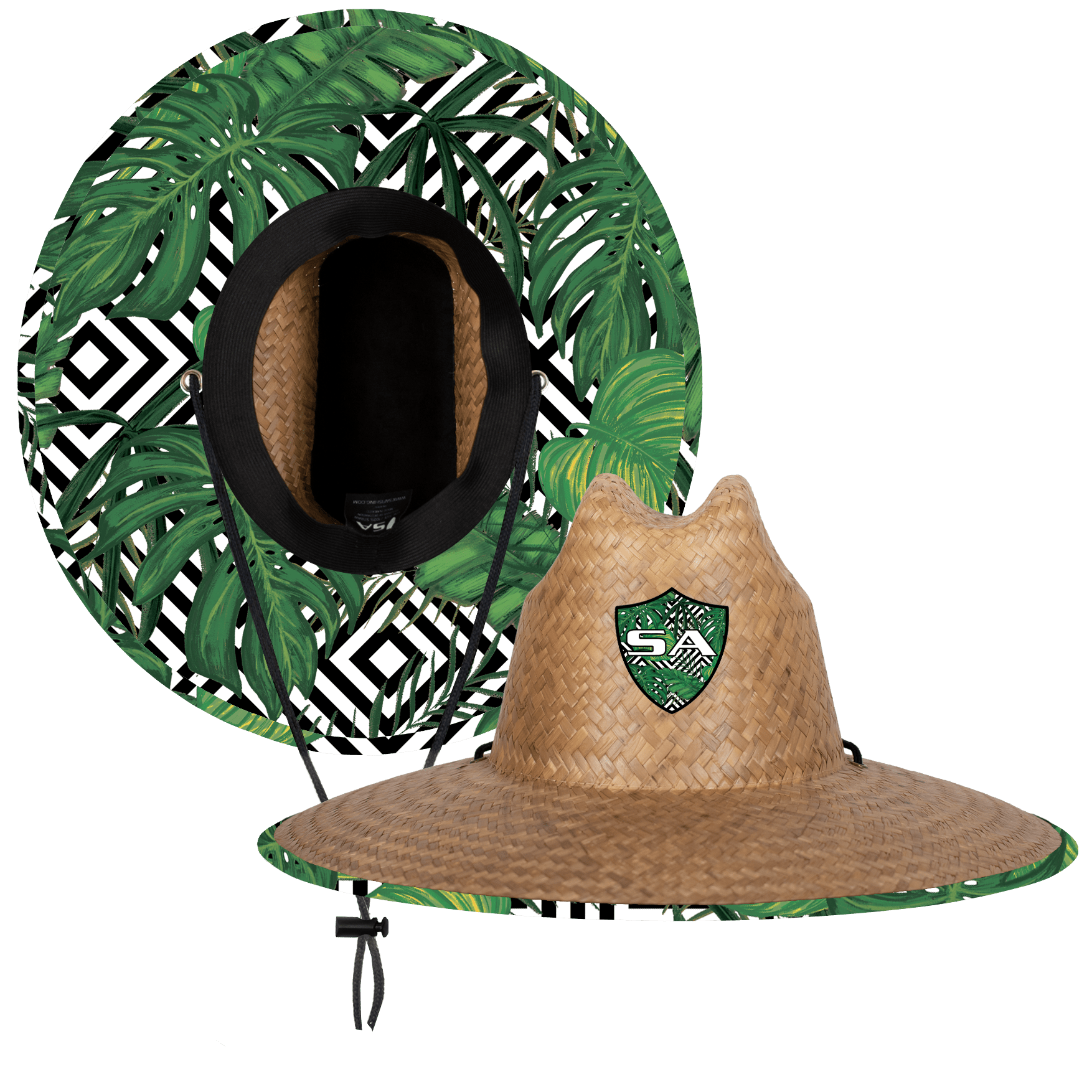 Palms Straw Hat|SA-30651-TU