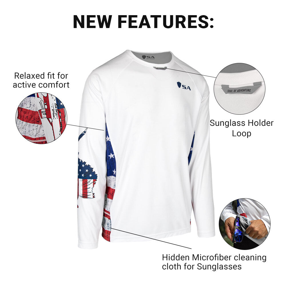 Men's Performance Long Sleeve Shirt|SA-20608U