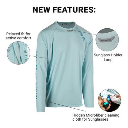 Men's Performance Long Sleeve Shirt|SA-20636
