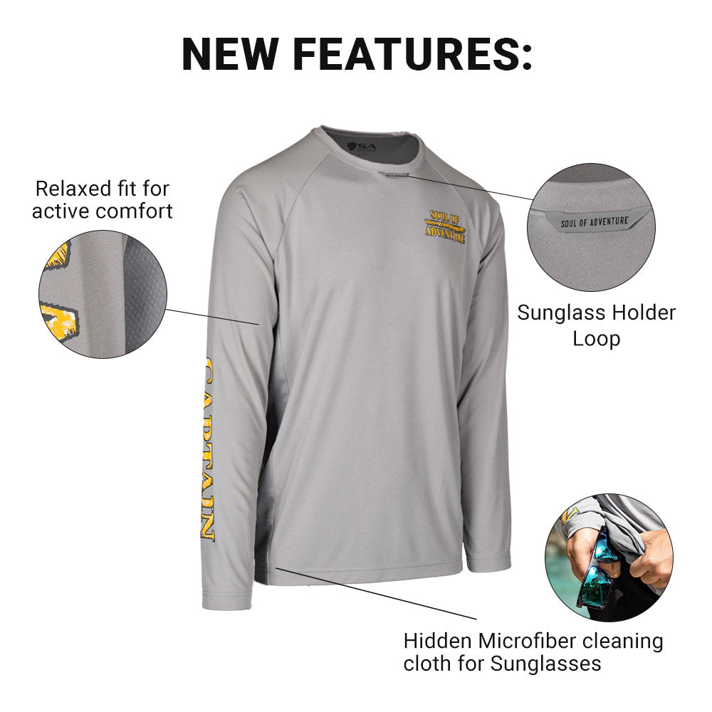 Men's Performance Long Sleeve Shirt|SA-20637