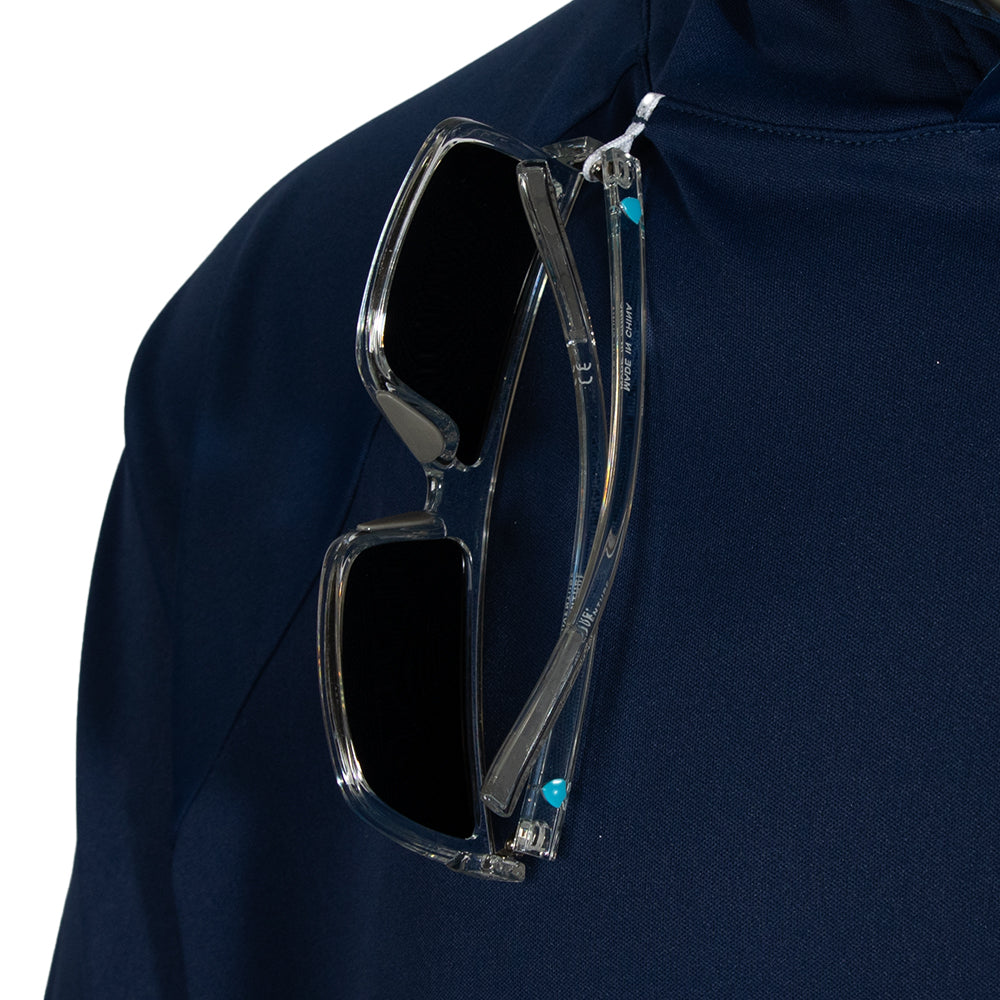 Men's Hooded Performance Long Sleeve Shirt|SA-20638N